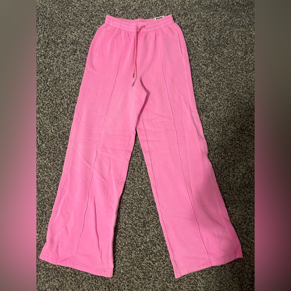 PINK Victoria's Secret Pink wide leg Sweatpants